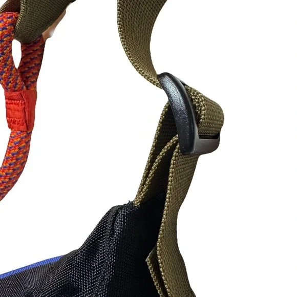 Cotopaxi Trozo shoulder bag NWOT black/multi adjustable rope strap recycled - Picture 8 of 16